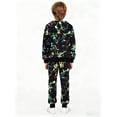 thumbnail image 6 of Arshiner Boys' 2 Piece Athletic Tracksuit Jogging Outfit Sweatsuit Zip Up Hoodie and Active Pants Sets, 6 of 6
