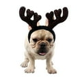 thumbnail image 1 of Happy Date Pets Dog Christmas Antler Headband Shiny Holiday Puppy Supplies Cat Accessories, 1 of 7