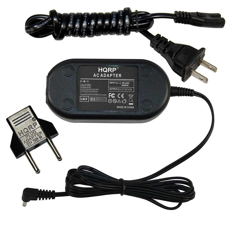 HQRP AC Adapter / Power Supply for Canon PowerShot S5IS / S 5, S3IS / S