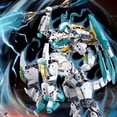 thumbnail image 4 of Juego de juguetes Building Blocks CSNRHG White Horse Dragon Samurai Mech Robot Model Knight 2 en 1 731 piezas, 4 of 7