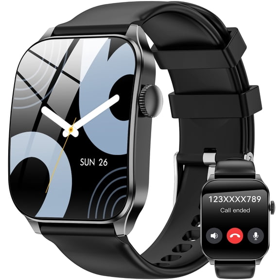Curve Smart Watch for Men Women, 1.91" Smartwatches with 120  Sport Modes, Fitness Tracker with Bluetooth Call, Waterproof Activity Tracker Smartwatch fits for Android and Phones