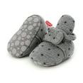 thumbnail image 3 of Huowey Baby Girls Boys Soft Booties Snow Boots Warming Prewalker First Walkers Shoes Cozy Footwear, 6-12 Months, 3 of 5