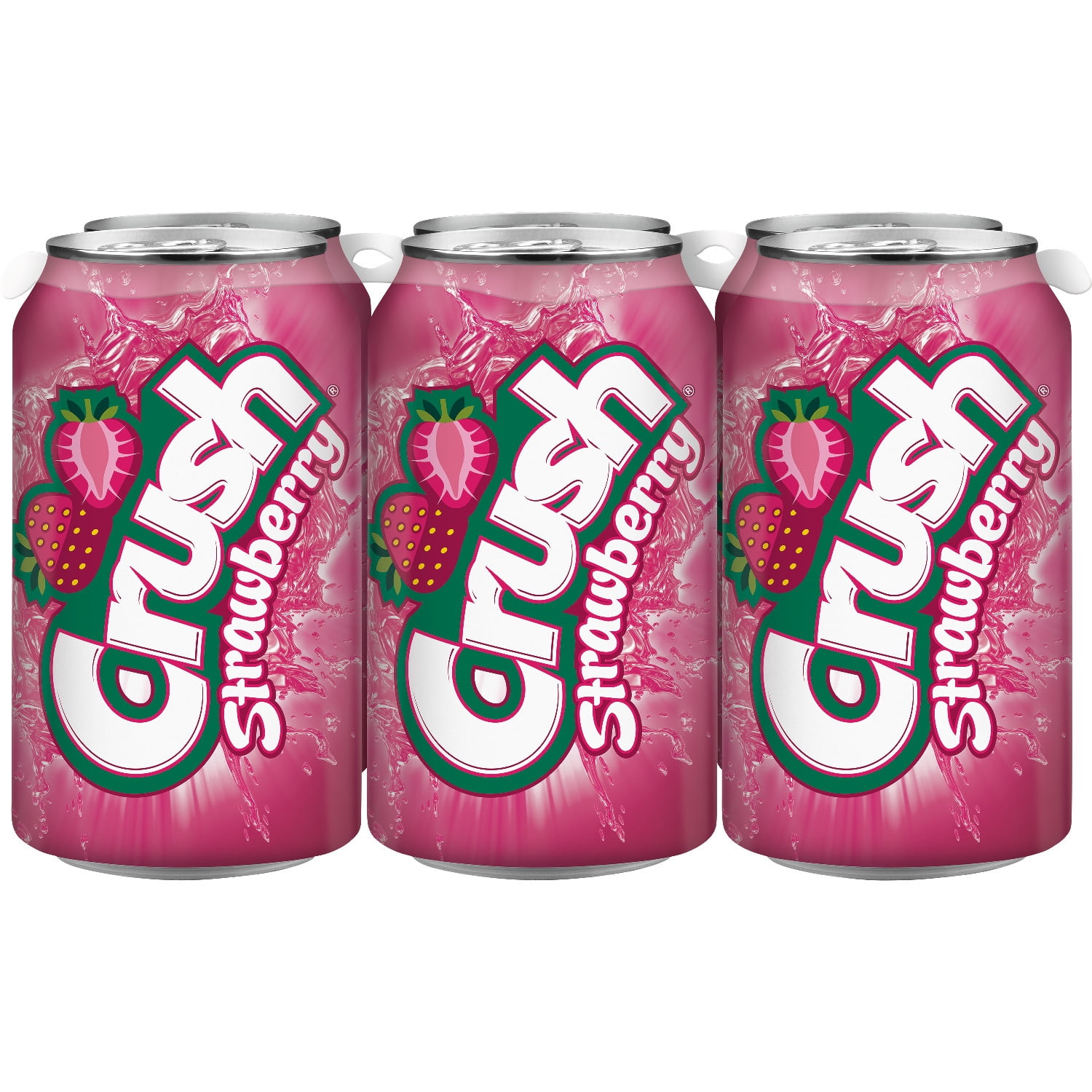 Crush Strawberry Soda 12 Fl Oz Cans 6 Pack Walmart Com Crush Strawberry Soda 12 Fl Oz Cans 6 Pack Walmart Com