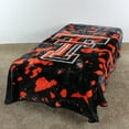 thumbnail image 3 of College Covers Texas Tech Red Raiders Huge Raschel Throw Blanket, Bedspread, 86" x 63", 3 of 7