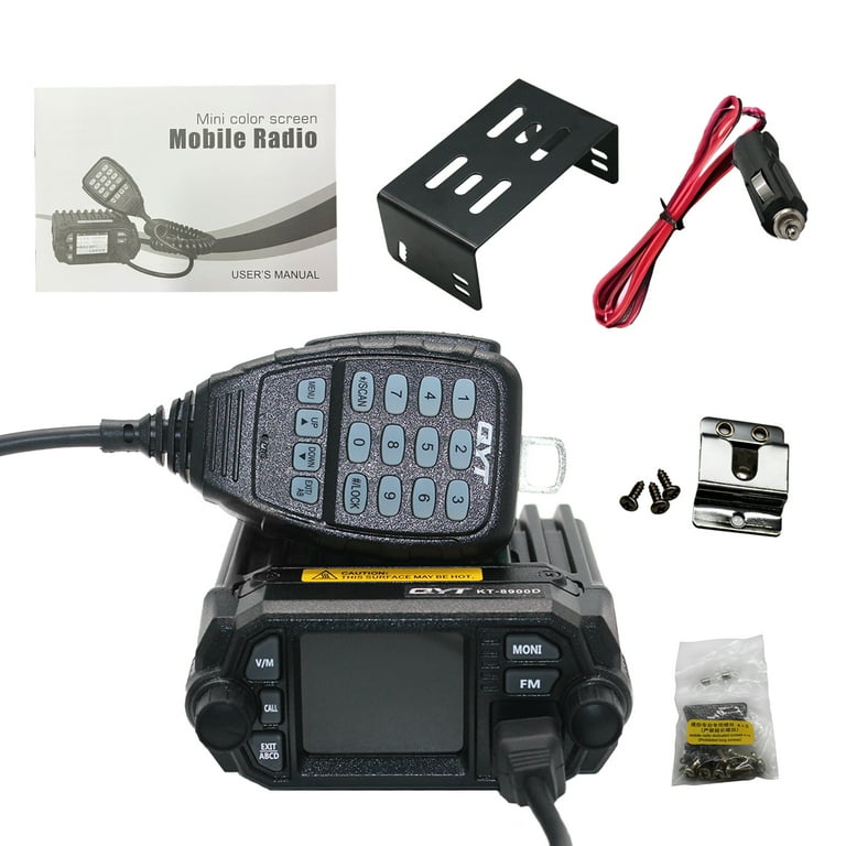 QYT KT-8900D Upgrade Version of KT-8900 Dual Band Mini Car