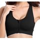 thumbnail image 1 of Sujetador deportivo X-Shape con cremallera en la parte delantera para mujer, 1 of 5