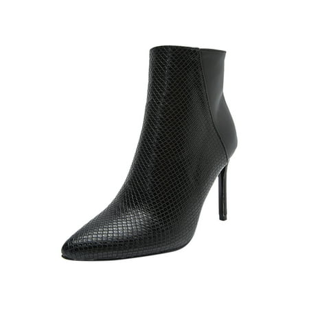 

nsendm Jean Boots for Women Booties Boots Boots Temperament Boots Toe For Women Shoes Boots Boots for Women Wide Black 8.5