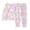 /c4Light Pink4, variant on CUZIBR Baby Halloween Pajamas Girls Long Sleeve Ghost Graphic Loungewear Sets Crew Neck Top And Pants 2 PC Set Cute Sleepwear,Pink,2-3 Years