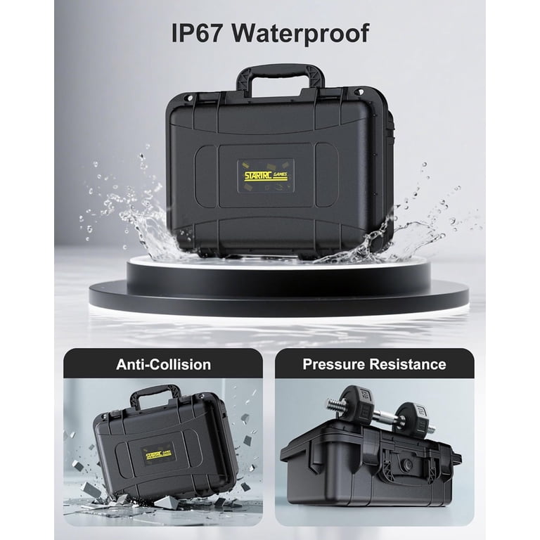 Waterproof Hard Carrying Case for Nintendo Switch 2, Professional