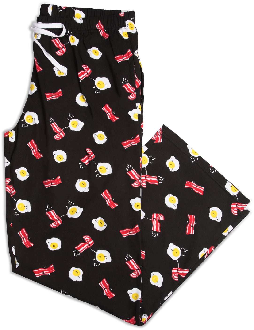 bacon and eggs baby pajamas