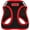 Harness (Black/Red Trim), variant on Voyager Dog Harness Step-In Air Mesh Vest Harness by Best Pet Supplies