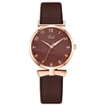 thumbnail image 3 of Nuevo reloj de pulsera de cuarzo con correa de moda para mujer, ideal para el tiempo libre, con caja de regalo., 3 of 3