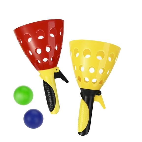 Catch Cup and Game Hand Eye Coordination Catching Cup for Children Kids 4 Rackets 4 Balls ( )