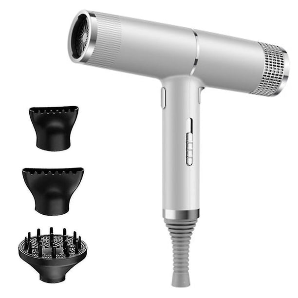 Secador de pelo iónico negativo, secador de pelo profesional de 2000 W con iones difusores para secado rápido Secador de pelo rápido con 2 botones de calefacción/3 velocidades/enfriamiento
