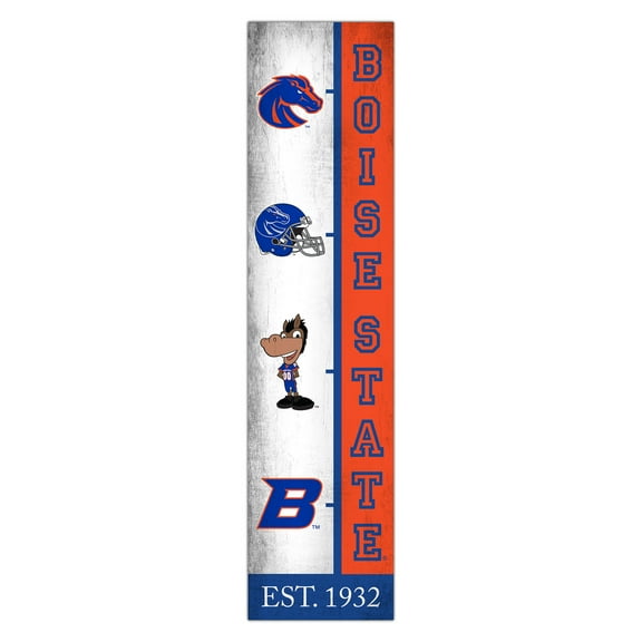 Boise State Broncos 6" x 24" Progression Wood Sign