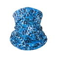 thumbnail image 2 of JoveMarine Summer UV Face Mask Sun Protection - Fishing Neck Gaiter Camouflage Breathable Dustproof for Biking Running Camping Lightweight Bandana Men Face Protection,Royal Blue, 2 of 6