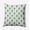 Pale Green, variant on 16" x 16" Simply Daisy Artichokes Pattern Polyester Accent Pillow, Cornflower Qty 1