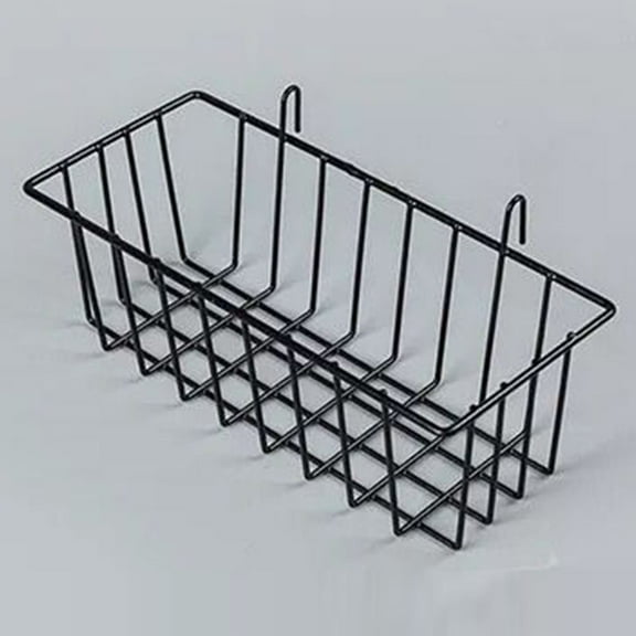 KHBUAB Photo Rack 1Pcs 23x10x8cm Wall Mounted Iron Grid for Display and Storage