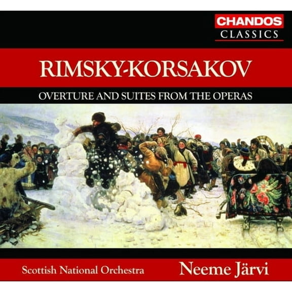Neeme Järvi - Overture & Suites from the Operas - Music & Performance - CD