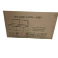 thumbnail image 5 of Intexca 2-Piece Outdoor Rattan Sofa Set with Cushions (Grey), 5 of 5