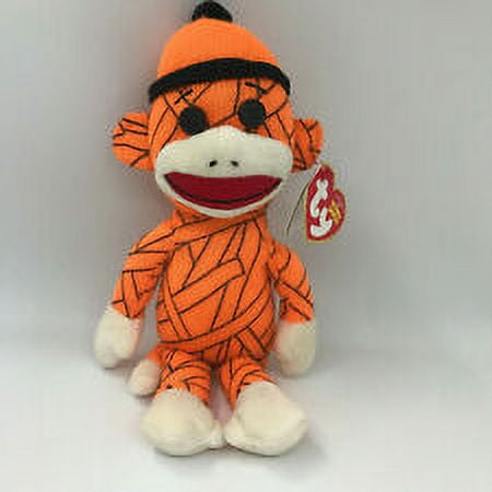 Ty Beanie Babies-Mummy The Sock Monkey