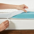 thumbnail image 2 of Gracie Mills 3 Inch Cooling Gel Memory Foam Mattress Topper Removable Cover GRACE-11171, 2 of 5