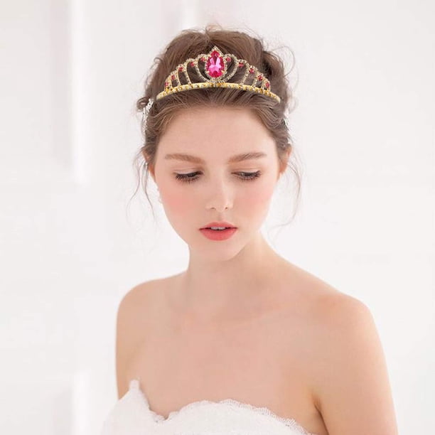 Diadèmes et couronnes en strass rouge et bleu pour mariée, 5 couleurs, fait à la main, bandeau de mariée, Costume, accessoires pour cheveux pour femmes 320 Diadèmes et couronnes en strass rouge et bleu pour mariée, 5 couleurs, fait à la main, bandeau de mariée, Costume, accessoires pour cheveux pour femmes 320