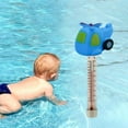 thumbnail image 1 of Floating Pool Thermometer, Aquarium Thermometer, Large Display Thermometer, Pond Thermometer, Swimming Pool Thermometer for SPA Pool helicopter shape, 1 of 8