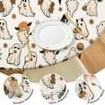 thumbnail image 4 of Vintage Ghost Halloween Pattern Round Fitted Tablecloth with Elastic Edge,Dining Table Cover Waterproof,Outdoor Round Tablecloth for Camping,Dining,Indoor and Outdoor, 4 of 7