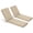 Brown, variant on BPS 72x21 Outdoor Chaise Lounge Cushion, Water Resistant Brown