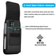 thumbnail image 4 of Takfox Phone Holster For iPhone 12 13 14 Pro Max Samsung Galaxy S22 Ultra S21+ S20 S10 A02S A12 A13 A32 A42 A52 5G A11 A21 A51 A71 Belt Clip Holster Phone Pouch Holder Carrying Case，Gray, 4 of 7