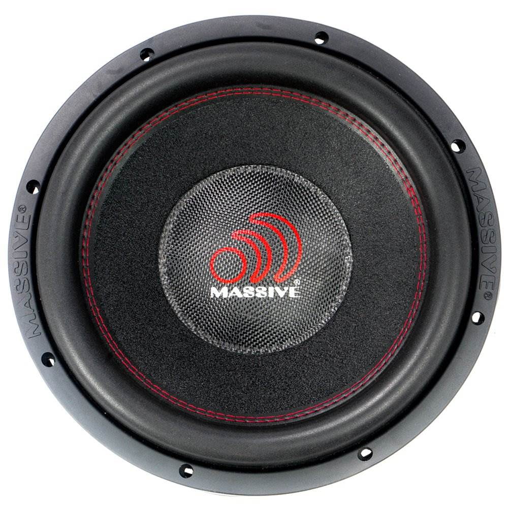 Massive Audio Pro Car Sound SummoXL124 12 Inch Dual 4 Ohm 3000 Watt