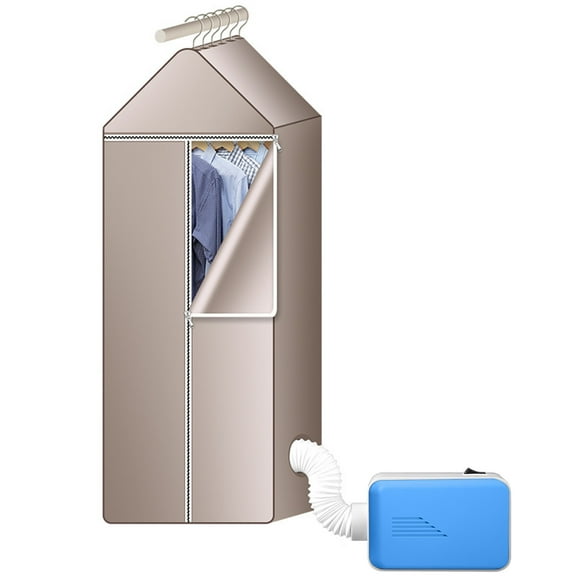KMMYS 600W Multi-Functional Portable Dryer, Compact Laundry and Shoe Dryer for Family, Apartments, and Hotels, Quick-Drying with 360° Thermostat and ABS Durable Material