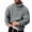 a-Grey30171, variant on VNKIDY Men's Sweater Coat Autumn Winter Oversized Solid Color Cable Knit Turtleneck Sweater Long Sleeve Relaxed Fit Thick Thermal Fabric Jumper For Cold Weather Daily Wear Cozy Knitwear