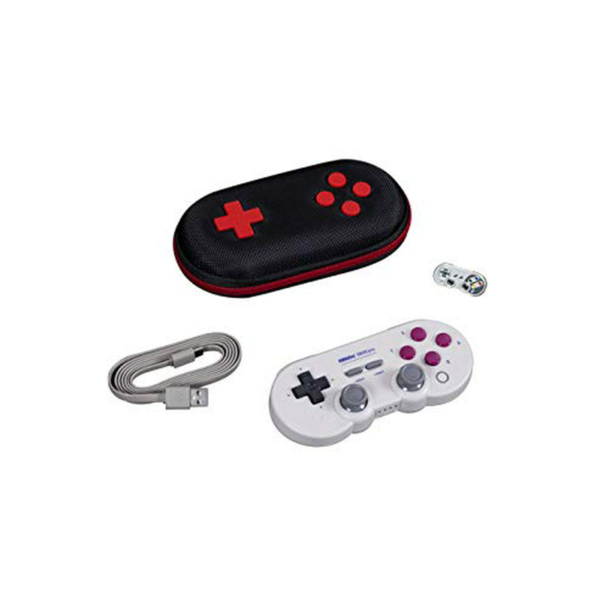8bitdo Sn30 Pro Bluetooth Gamepad With Classic Travel Case Set Ig Editioni Switch Pc Mac Os Android Walmart Canada