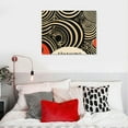 thumbnail image 5 of Orinice Bauhaus Abstract Geometric Wall Art - Mid Century Modern Minimalist Poster - Aesthetic Retro Artwork - Small Print Black and White for Bedroom Bathroom  20x16in, 5 of 6