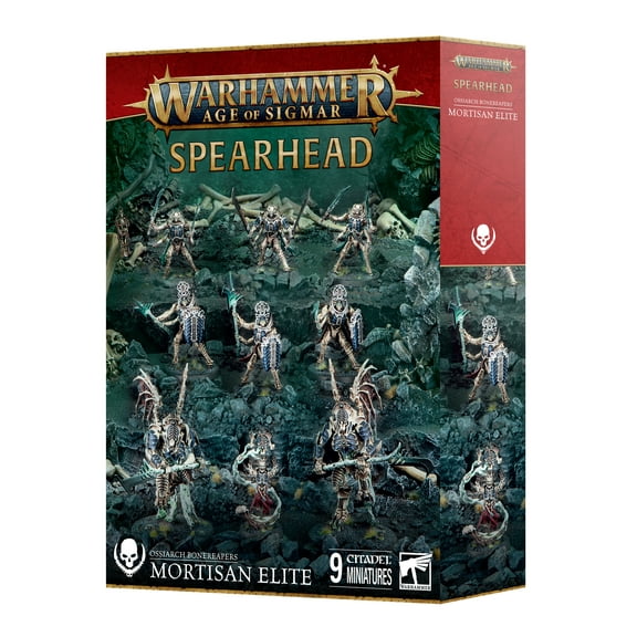 Warhammer: Age of Sigmar Ossiarch Bonereapers Spearhead Mortisan Elite