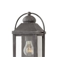 thumbnail image 6 of 1850DZ-LL Hinkley Lighting Anchorage - 1 Light Small Outdoor Wall Lantern in Traditional Style - 7 Inches Wide by 13 Inches High-Aged Zinc Finish-LED, 6 of 20