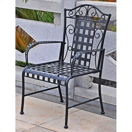 dining patio chair iron pemberly row chairs mandalay
