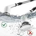 thumbnail image 4 of Replaceable Brush Heads Set, Brush Heads for Electric Spin Scrubber, Cordless Spin Scrubber Brush - Style 1, 4 of 5