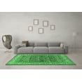 thumbnail image 3 of Ahgly Company Indoor Rectangle Persian Emerald Green Traditional Area Rugs, 7' x 10', 3 of 4