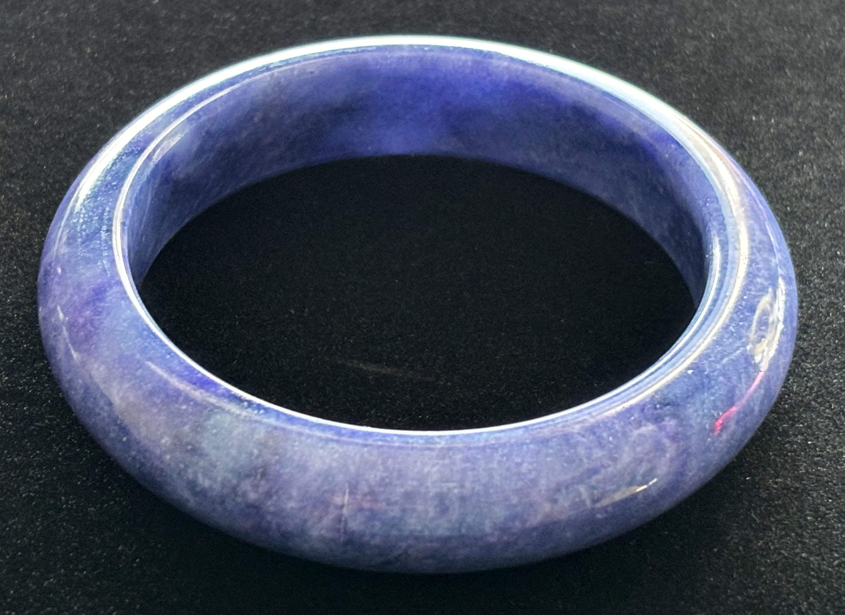 Original Onyx Natural Marble Handmade Jadeite Color Bracelet/Bangles - Elegant Stone Jewelry for Women Jade Color Bracelets