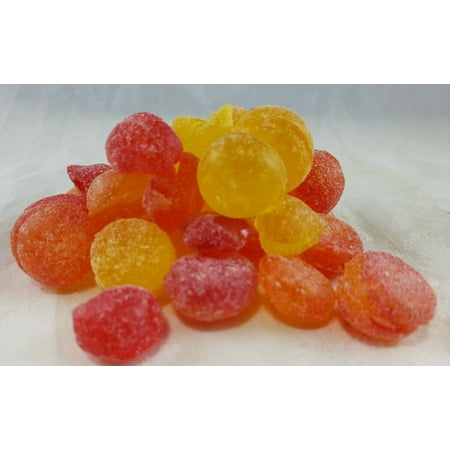 Peach Old-Fashioned Hard Candy Drops -  Chesebro's Handmade Confections