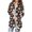 A4# Black Cardigan Coats for Women, variant on USSUMA Women's Open Front Cardigan Lightweight Casual Blouse Hat Candy Pumpkin Print Cardigan Coat Long Sleeve Tops Funny Shirt Coat