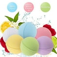 thumbnail image 2 of Essential Oils Lush Bath Bombs Set - Organic Coconut Oil and Shea Butter, 2 of 5