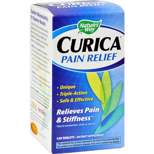 Nature's Way Curica Pain Relief 100 Tablets Pain Relief