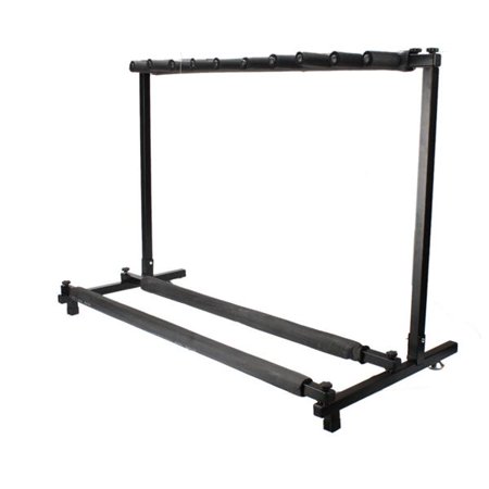 Fithood Triple Folding Multiple Guitar Holder Rack Stand