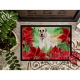 thumbnail image 3 of Carolines Treasures CK1318JMAT Irish Wolfhound Poinsettas Door Mat Indoor Rug or Outdoor Welcome Mat 24x36 Doormat  36"L, 3 of 4
