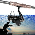 thumbnail image 2 of Fishing Reel Spool Fishing Reel for Freshwater Saltwater 5.2:1/4.7:1 Gear Ratio Fishing Reel, 2 of 8