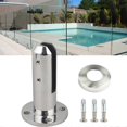 thumbnail image 2 of Escaliers Robinet de Piscine Balustrade en Verre Rambarde Balcon Pince de Clôture en Verre pour Piscine Clôture de Balcon, 2 of 5